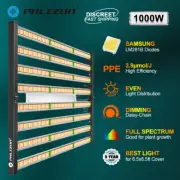 1000W Samsung LED Grow Light Spider Bar Full Spectrum Commercial Grow CO2 Indoor