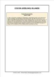 COCOS (KEELING) ISLANDS - Print Your Own Stamp Album - 1965 to 2024 - A4 paper