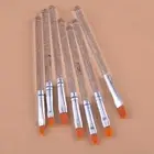 7Pcs Acrylic Nail Art Pen Tips UV Builder Gel Painting Brush Manicure Tool.t.