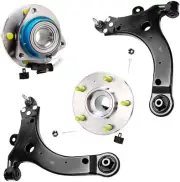 Front Lower Control Arm Wheel Bearing Hub Kit for Impala Monte Carlo Grand Prix