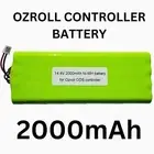 2 x 2000mAh OZRoll Battery Replacement ODS Smart Drive Control 10 Roller Remote