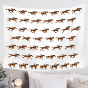 Dressage Horse Riding Pattern Tapestry