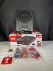 BOSS Audio Systems BASS8 Black 8 Inch Low Profile Amplified Car Subwoofer
