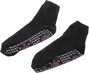 3 Pairs Self Heating Socks with Foot Massage for Women Thermal Circulation Acupressure Socks for Winter Comfort for Outdoor Sports Office and Home Use