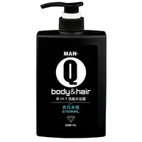 在飛比找家樂福線上購物網優惠-MAN-Q 2in1非凡永恆洗髮沐浴露