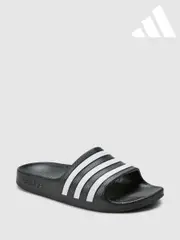 adidas Black Adilette Aqua Kids Slides (312289) | $30 - $35