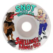 SNOT Snellings Dogs 56mm 99a Skateboard Wheels - Set Of 4
