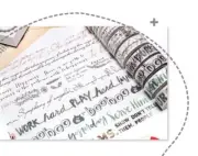 Japan Washi Tape Vintage Handwritings Greetings Words 15mm x 10m MT1516