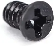 200Pcs 3.5mm*6mm Hard Drive HDD Tray Computer Chassis Hard Disk Black Screw