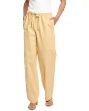 Vince Tie-Front Pull-On Pant