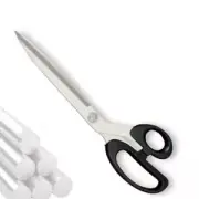 Stainless Steel Sewing Scissors Multi Size Shears Tailor Scissors Household