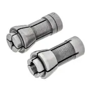 2pcs HSS Collet 3mm 6mm Router Adapter Drill Milling Trimming Set Machine Tool