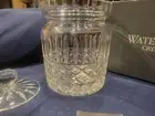 Waterford Crystal Maeve 6 1/2" Biscuit Barrel With Lid