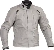 Halvarssons Naren waterproof Motorcycle Textile Jacket, grey, Size 48