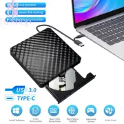 USB 3.0 Type-C External CD/DVD Drive Portable DVD Player & Burner Player Drive