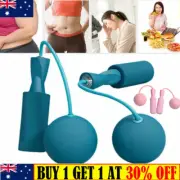 Cordless Jump Rope Training Ropeless Skipping Rope Adjustable Weighted Fitness