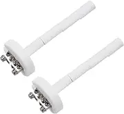 uxcell 2Pcs 4" K Type Ceramic Kiln Furnace Probe Thermocouple Sensor for Muffle Furnace Oven, High Temperature 0 to 1100°C 1.5x100mm