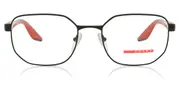 Prada Linea Rossa PS50QV 1AB1O1 Men's Glasses Black Size 55 - Private Health Rebate - Blue Light Block Available