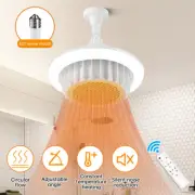 600W Ceiling Heater Fan Light with Remote Control for Bathroom Kitchen Home