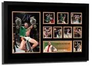 NEW CONOR MCGREGOR UFC 2 DIVISION CHAMP NOTORIOUS SIGNED LE FRAMED MEMORABILIA