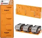 Battery Holder for AEG and Ridgid Batteries 18V Wall Mount Battery Storage