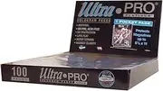 Ultra Pro 1-Pocket Platinum Page with 8-1/2" X 11" Pocket 100 ct.