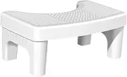 TOVINANNA Stool for Bathroom Squatting Step Stool Plastic Toilet Ergonomic Design Slip