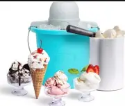 Nostalgia Electric Ice Cream Maker Machine Old Fashioned Frozen Yoghurt Maker