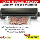 SUNBEAM Food Sealer Saver Storage Machine Vacuum Meat Freezer Sealing Cryovac AU