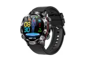 1.43-inch Bluetooth Fitness Running Smartwatch ECG PPG Temperature Monitoring Pedometer-Black