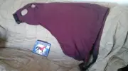Sleazy Sleepwear S Burgundy Cordura plus mane tamer hood US made