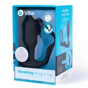 B-vibe Vibrating Snug & Tug M - # Black 1 pc