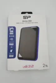 Portable Hard Drive Silicon Power SP Armor A62 2TB Rugged USB 3.2