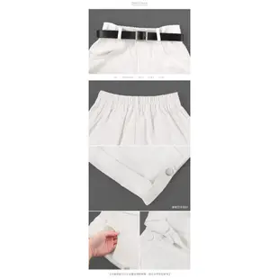 MIUSTAR 長腿計畫！雙口袋褲管反摺釦短褲(共3色，S-L)0614 預購【NL1460】