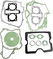 WOODEY Motorcycle Crankcase Cover Cylinder Gasket Kit for CMX250C Rebel 1996-2014 CB250 Nighthawk 1991-2008
