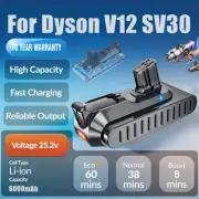 25.2V Battery For Dyson V12 SV30 SV46 SV20 Detect Slim Extra Absolute 965470-01