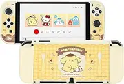 Kuitmor Protective Shell for Switch OLED,Slim Cover Case Compatible with Switch OLED,Anti-Scratch and Shock-Absorption Design Game Console Cover Skins (Yellow)