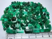 160-Ct Top Quality Emerald Facets Natural Crystal Type Rough Lot From Panshir