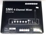 Samson MediaTrack 4-Channel Mixer/USB Interface with Bluetooth