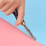 Bewinner Edge Skiving Tool Leather Skiver, Edge Beveler Leathercraft Edge Paint Leather Leather Splitter Skiver (Black 10MM), BEWINNERZF62E1VTMD-04