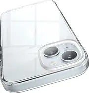 elago Hybrid Clear Case Compatible with iPhone 15 Case, Crystal Clear Cover, PC + TPU Hybrid Technology, US Military Grade Drop Protection, Reduced Yellowing (Transparent)