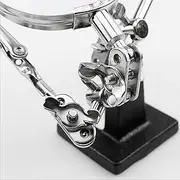 Soldering Iron Hobby Vise Clamp Magnifying Glass Electricians Tool for Electronics Manufacturing Model