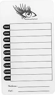 [Ipetboom] False Eyelash Storage Pallet Eyelash Extension Kit Lash Display Board Smooth Edges Easy Application