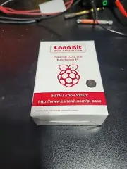 Raspberry Pi 3 B+ Case, Raspberry Pi 3 Model B+ Transparent Case with Heat Sink