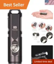 Gen 4 Keychain Flashlight- Super Bright 650 Lumens, USB C Rechargeable EDC Fl...
