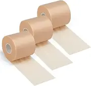 iFwevs(3 Pack) Athletic Pre Wrap Tape，Hair Foam Underwrap Tape Sports Pre-wrap Athletic Tape Underwrap for Hair Ankle Wrists Knees Sports,Tennis,Gymnastics & Boxing（2.75InchX 30 Yards）