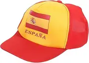[PACKOVE] Soccer Cap for Sports Fans Lightweight Cheering Hat for Football Games Breathable for Events and Souvenirs Design