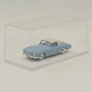 Acrylic Boxes 6'' Display CaseTransparent DustProof for 1:72,1/43 Toy Car Model