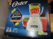 Oster 3-In-1 Kitchen System Includes Blender-Food Chopper-Blend N Go Cup NEW !