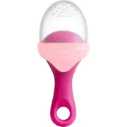 Boon Pulp Silicone Feeder Food/Fruit/Vegetable Pacifier Baby Pink Blush 6m+